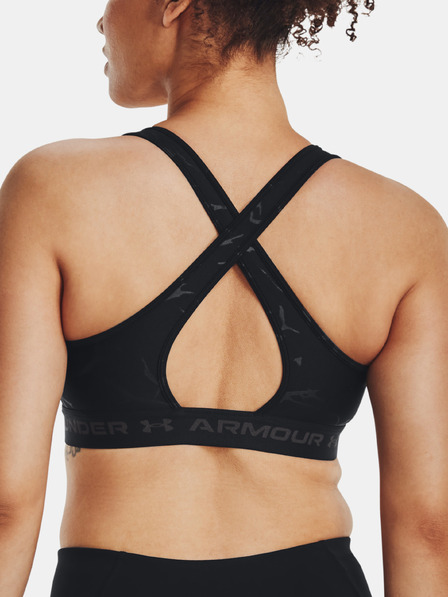 Under Armour Ženski grudnjak Under Armour UA Crossback Mid Emboss