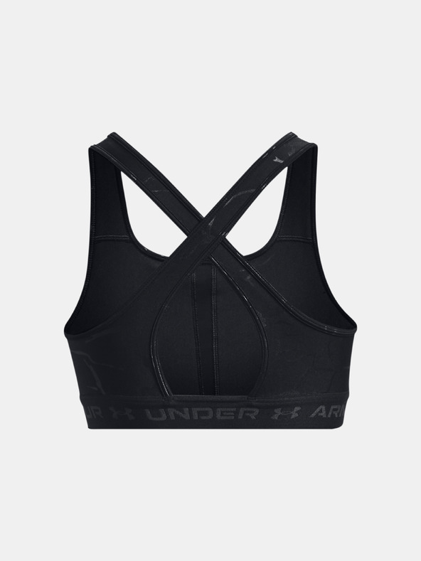 Under Armour Ženski grudnjak Under Armour UA Crossback Mid Emboss