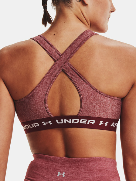 Under Armour Ženski grudnjak Under Armour Crossback Mid Hthr