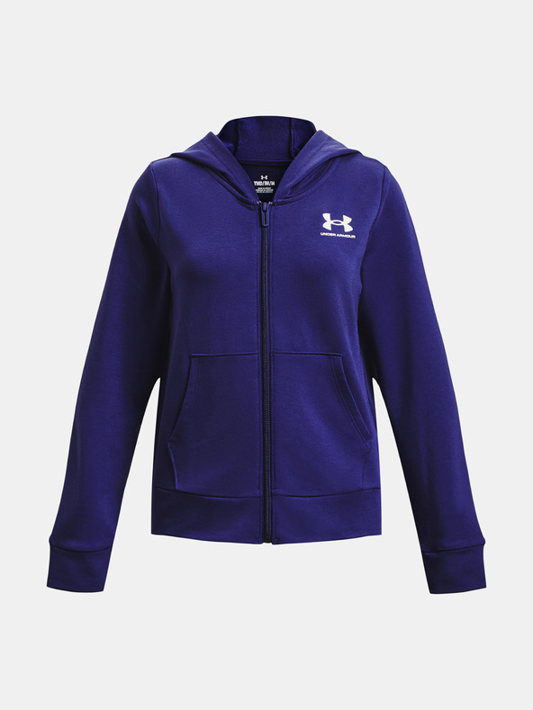 Under Armour Djevojačka majica s kapuljačom Under Armour UA Rival Terry FZ Hoodie