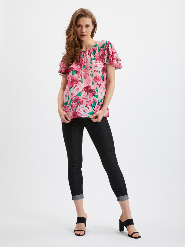 Orsay Roza ženska cvjetna bluza ORSAY