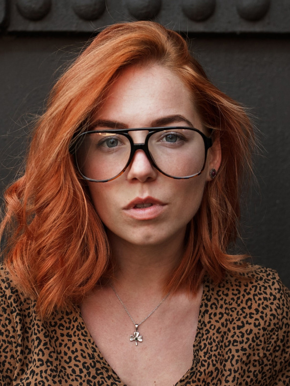 VEYREY VeyRey Guntramove smeđe plave naočale za blokiranje svjetla