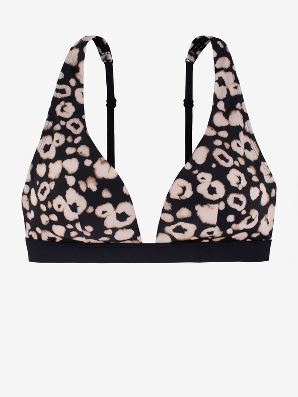 DORINA Ružičasto crni ženski gornji dio kupaćeg kostima s uzorkom DORINA Lagos