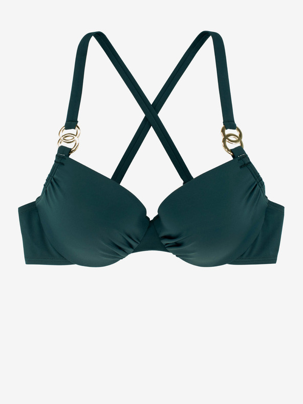 DORINA Tamno zeleni ženski gornji dio kupaćeg kostima DORINA Opio