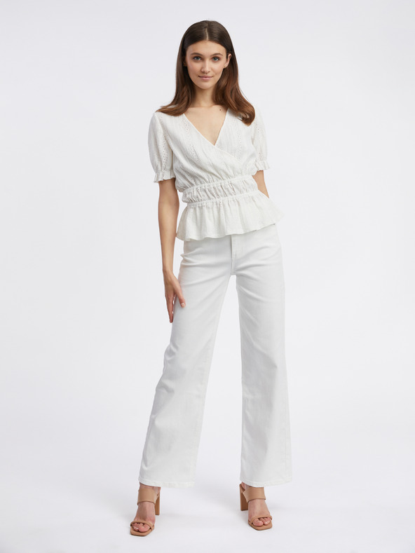 Orsay Bijela ženska bluza s uzorkom ORSAY