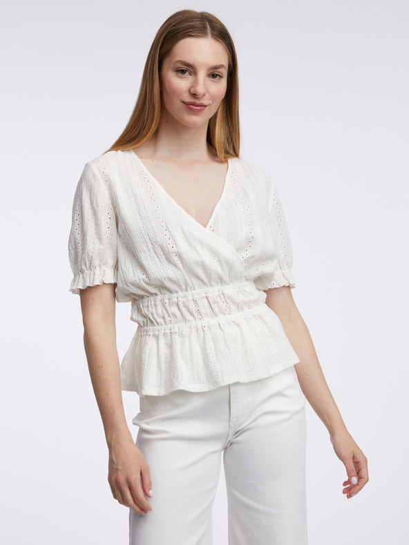 Orsay Bijela ženska bluza s uzorkom ORSAY