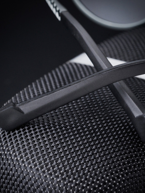 VEYREY Crne unisex sunčane naočale VeyRey Mutichio