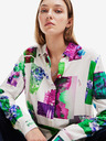 Desigual Desigual Trieste zeleno bijela ženska košulja s uzorkom