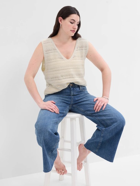 GAP Kukičani prsluk top GAP