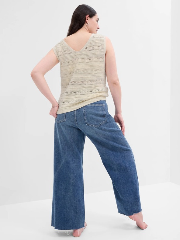 GAP Kukičani prsluk top GAP