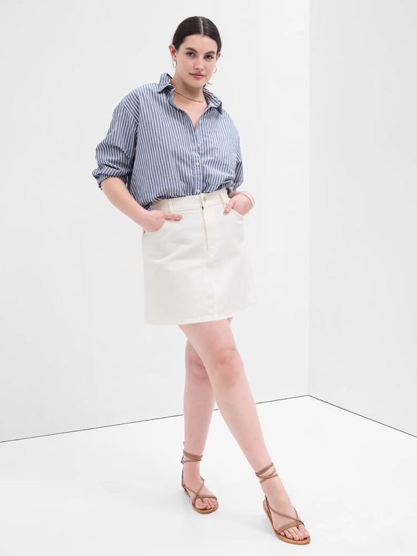 GAP Pamučna oversize košulja GAP