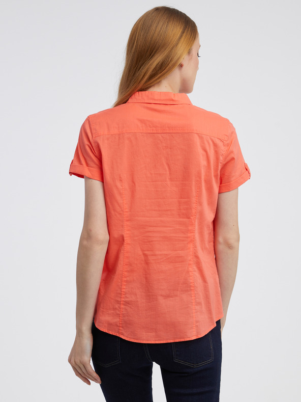 CAMAIEU Narančasta ženska bluza CAMAIEU