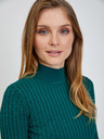 Orsay Zeleni rebrasti pulover ORSAY