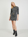 Orsay Siva ženska haljina na kockice ORSAY