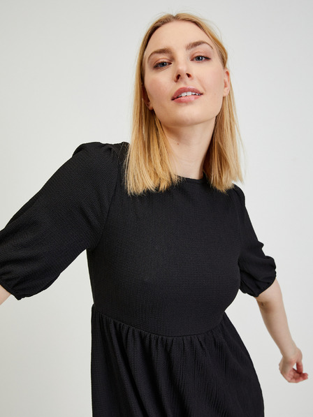 Orsay Crna ženska osnovna haljina ORSAY