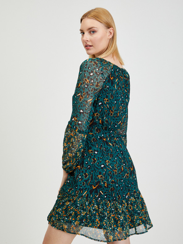 Orsay Petrolej plava ženska haljina s uzorkom ORSAY