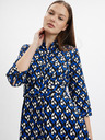Orsay Crno-plava ženska haljina s uzorkom ORSAY