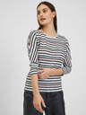 Orsay Svjetloplava ženska prugasta majica ORSAY