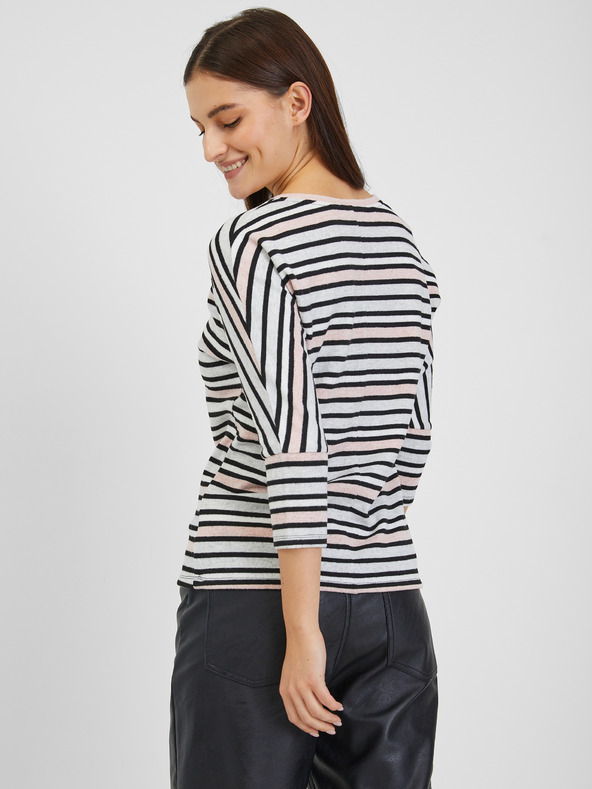 Orsay Svjetloplava ženska prugasta majica ORSAY