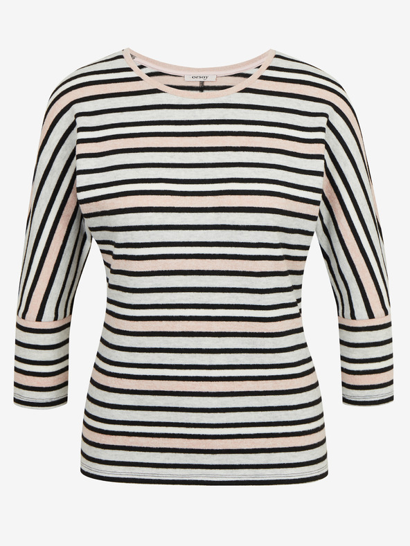Orsay Svjetloplava ženska prugasta majica ORSAY