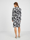 Orsay Bijelo-crna ženska haljina cvjetnog uzorka ORSAY