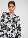 Orsay Bijelo-crna ženska haljina cvjetnog uzorka ORSAY