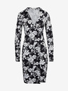 Orsay Bijelo-crna ženska haljina cvjetnog uzorka ORSAY