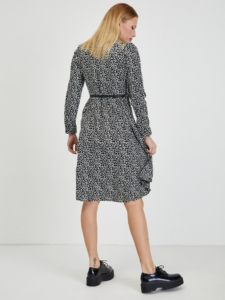 Orsay Bijelo-crna ženska haljina s uzorkom ORSAY