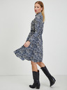 Orsay Plavo-bijela ženska haljina s uzorkom ORSAY
