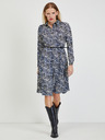 Orsay Plavo-bijela ženska haljina s uzorkom ORSAY