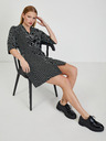 Orsay Bijelo-crna ženska haljina s uzorkom ORSAY
