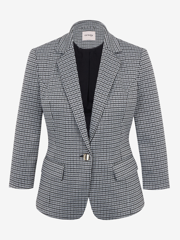 Orsay Bijelo-crni karirani ženski sako ORSAY