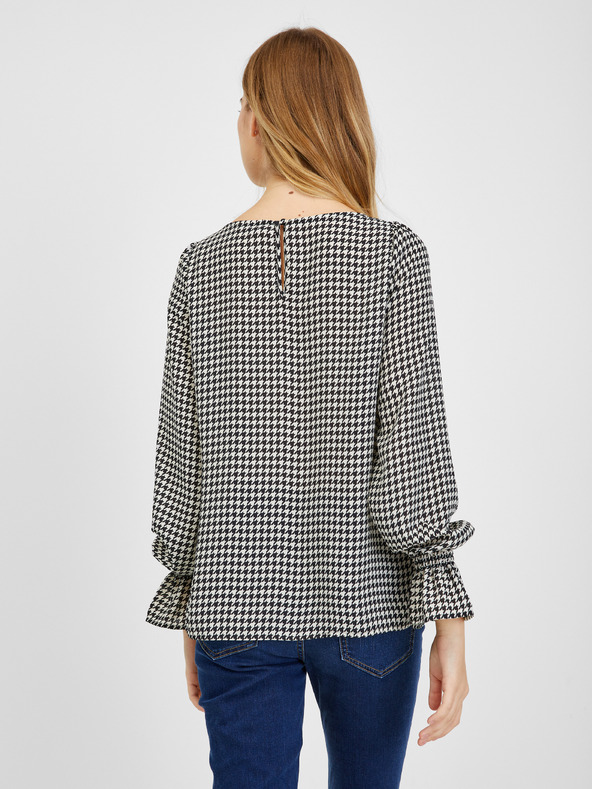 Orsay Crno-bijela ženska bluza s uzorkom ORSAY