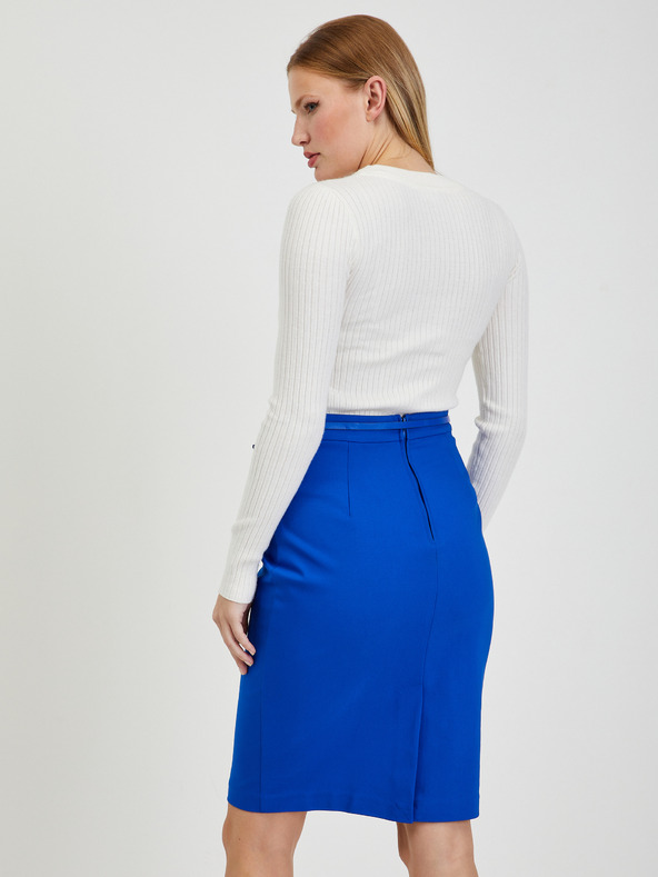 Orsay Plava ženska suknja s remenom ORSAY