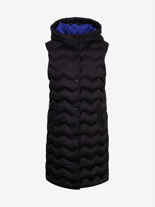 Orsay Crni ženski prošiveni prsluk ORSAY