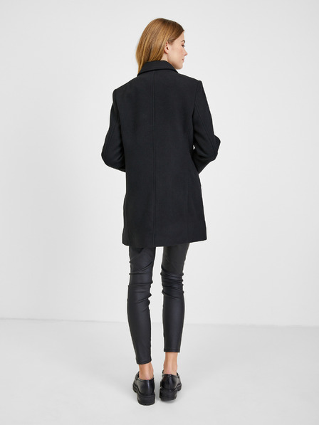 Orsay Crni ženski zimski kaput s primjesom vune ORSAY