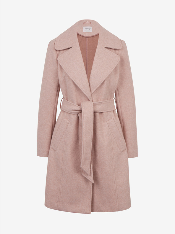 Orsay Ružičasti ženski zimski kaput s remenom ORSAY