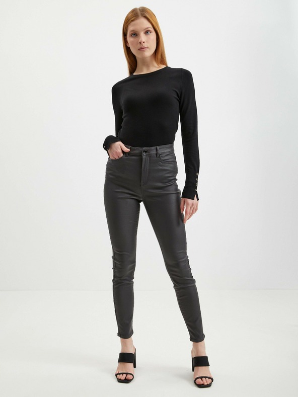 Orsay Sive ženske hlače od umjetne kože ORSAY