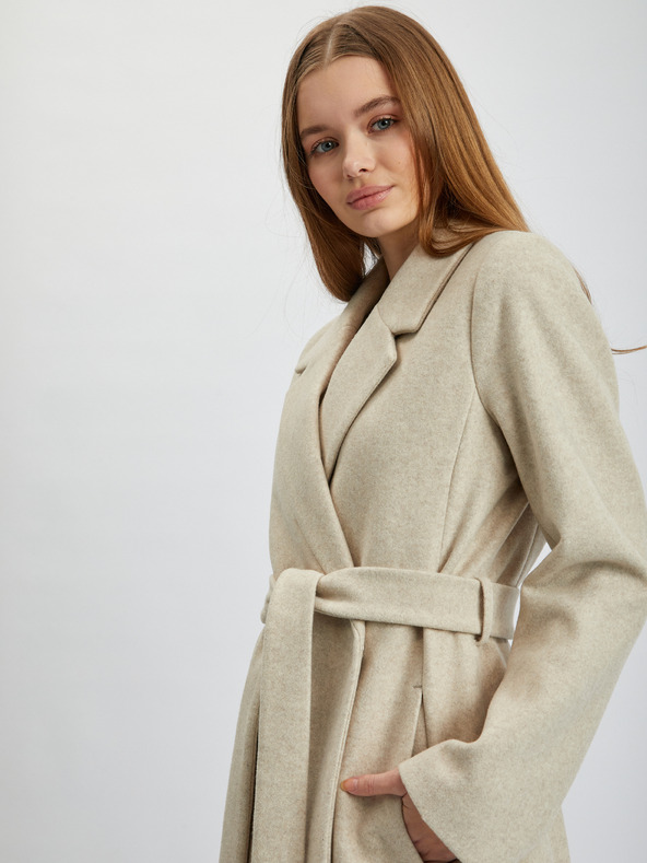 Orsay Bež ženski zimski kaput ORSAY