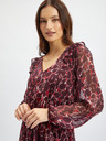 Orsay Ženska haljina boje vina s uzorkom ORSAY