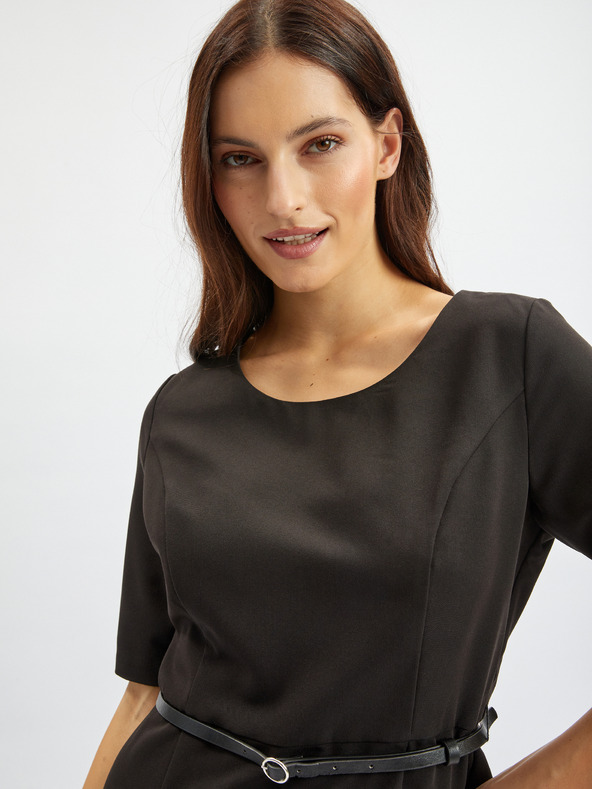 Orsay Crna ženska haljina ORSAY