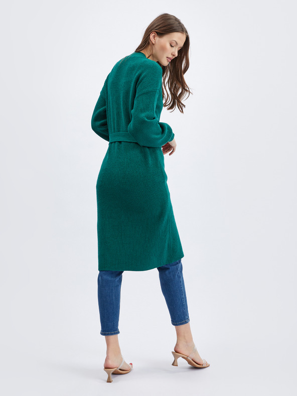 Orsay Petrolej plava ženska duga vesta ORSAY