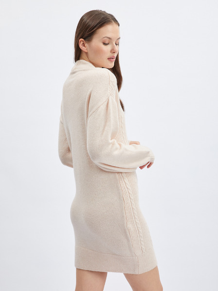 Orsay Bež ženska pletena haljina ORSAY
