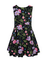 Orsay Crna haljina cvjetnog uzorka za djevojčice ORSAY