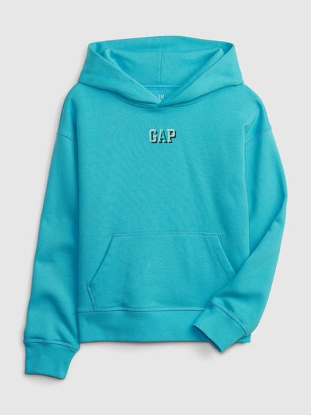 GAP Dječja dukserica Vintage Soft s kapuljačom GAP