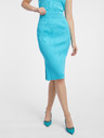 Orsay Plava ženska pletena suknja srednje duljine ORSAY