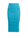 Orsay Plava ženska pletena suknja srednje duljine ORSAY