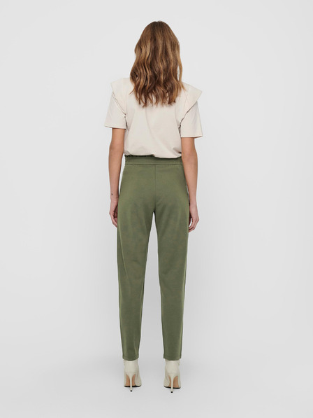 Jacqueline de Yong JDY Catia zelene skraćene hlače na vezanje