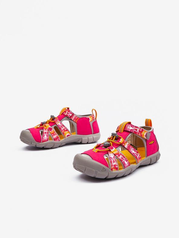 Keen Tamnoružičaste vanjske sandale Keen Seacamp za djevojčice