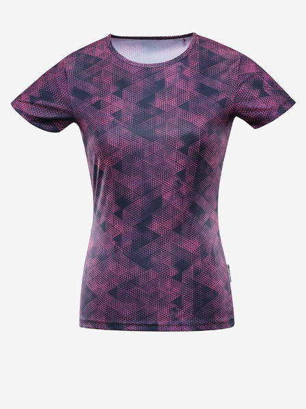 ALPINE PRO Ljubičasto-roza ženska majica ALPINE PRO QUATRA